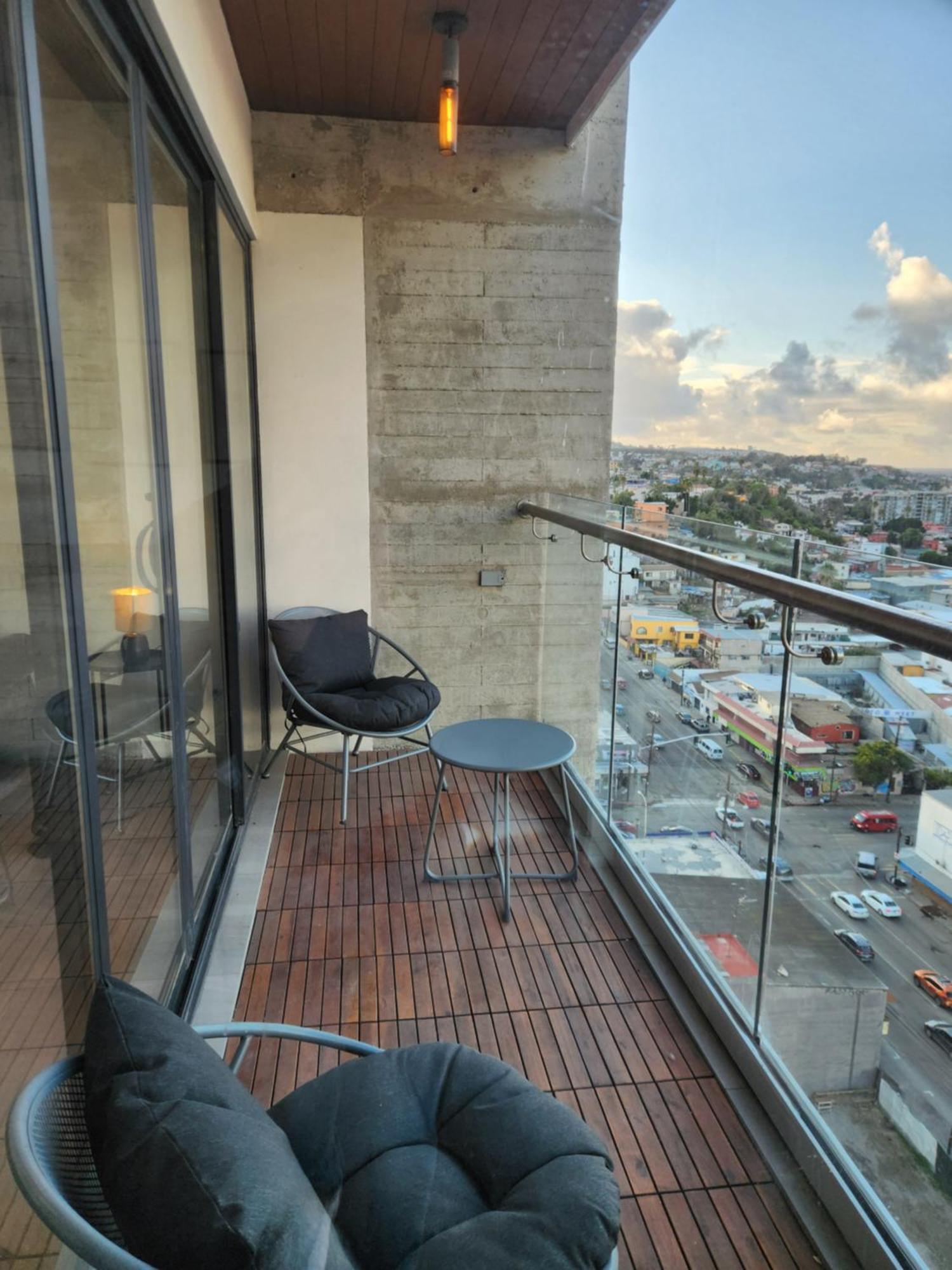 Downtown Apartment With Balcony City View, Gym & Lounge Tijuana Exterior foto
